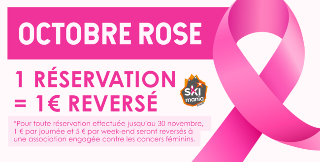 Octobre rose : 1 réservation 1 don
